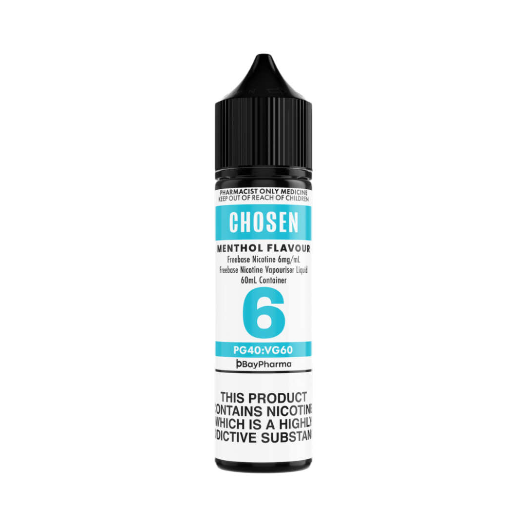 CHOSEN MENTHOL FREEBASE (60ML BOTTLE)