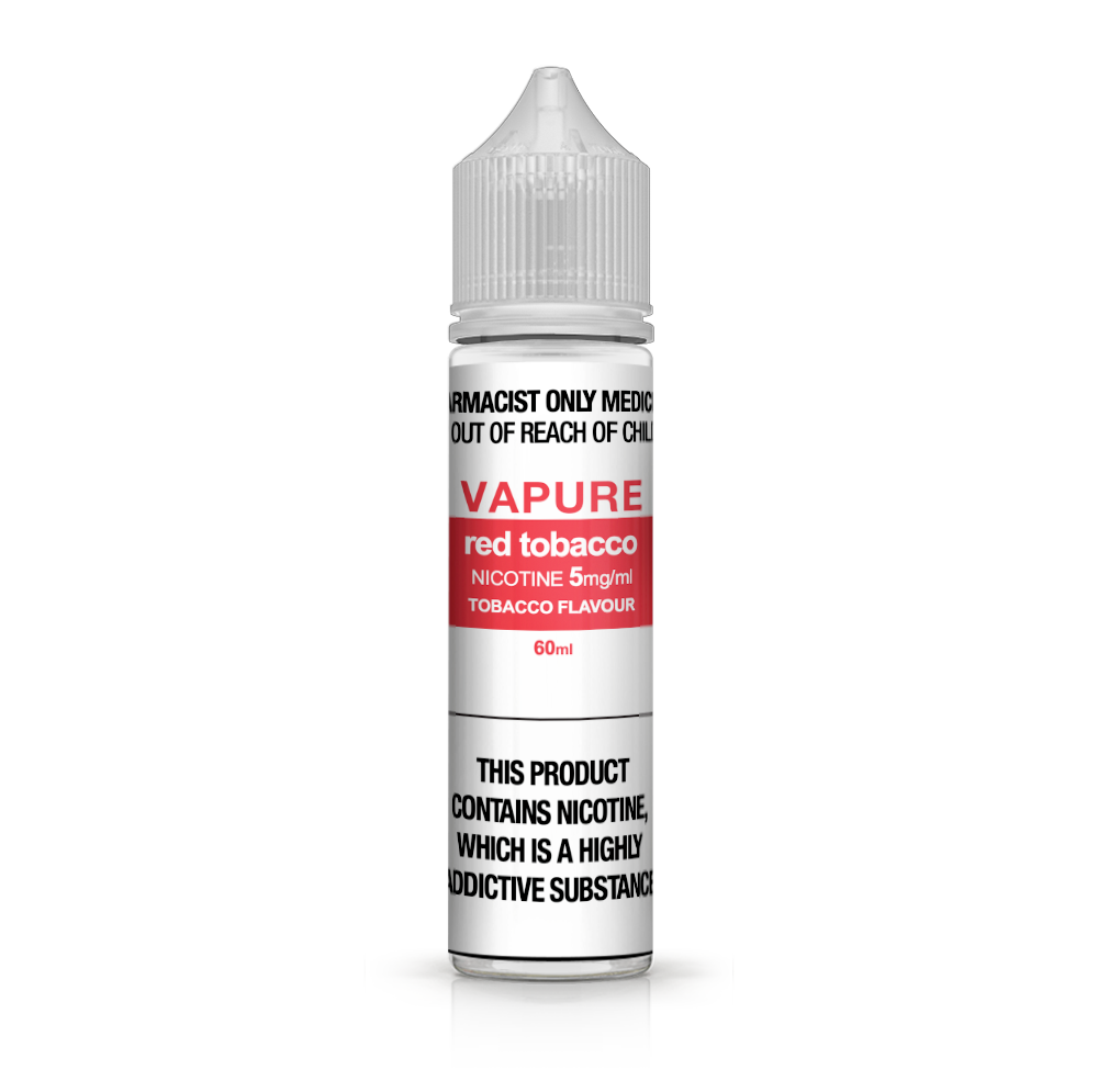 elfbar elfa master akku VAPURE RED TOBACCO FREEBASE (60ML BOTTLE)