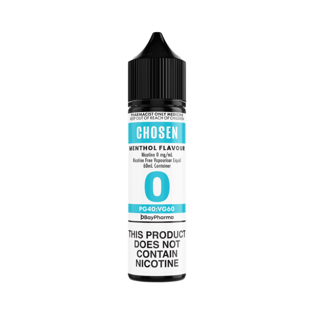 CHOSEN MENTHOL FREEBASE (60ML BOTTLE)