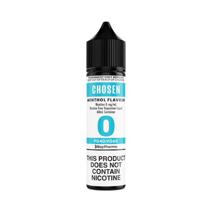 CHOSEN MENTHOL FREEBASE (60ML BOTTLE)