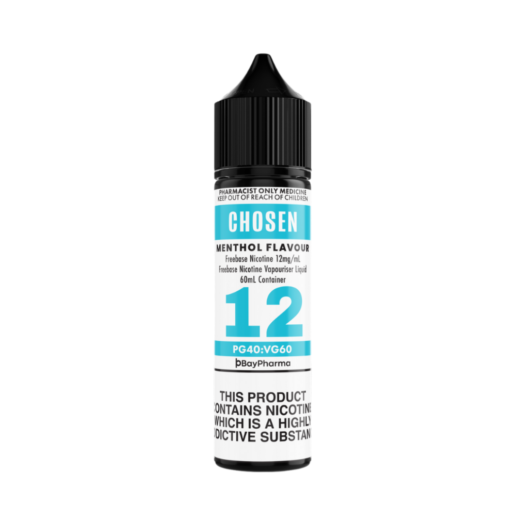 CHOSEN MENTHOL FREEBASE (60ML BOTTLE)