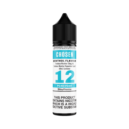 CHOSEN MENTHOL FREEBASE (60ML BOTTLE)