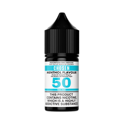 CHOSEN MENTHOL NICOTINE SALTS (30ML BOTTLE)