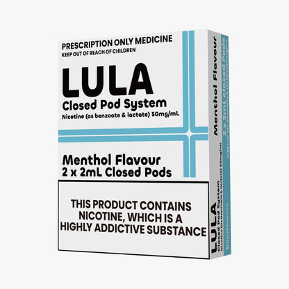 LULA MENTHOL PRE-FILLED POD (2 X 2ML)