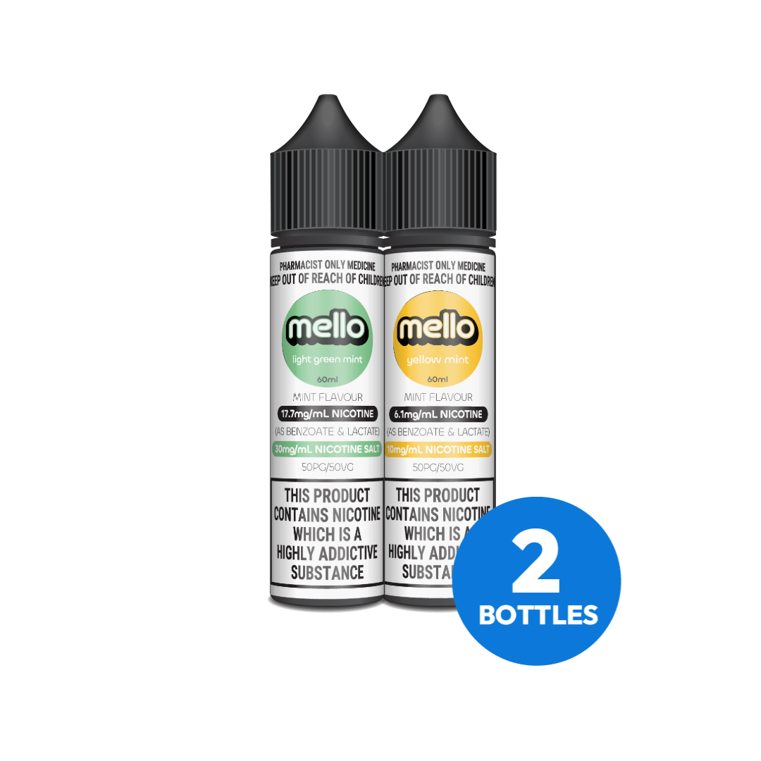 MELLO NICOTINE SALTS PACK (2 BOTTLES)