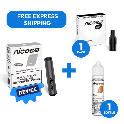 NICOPOD® NICOTINE SALTS BEGINNER PACK