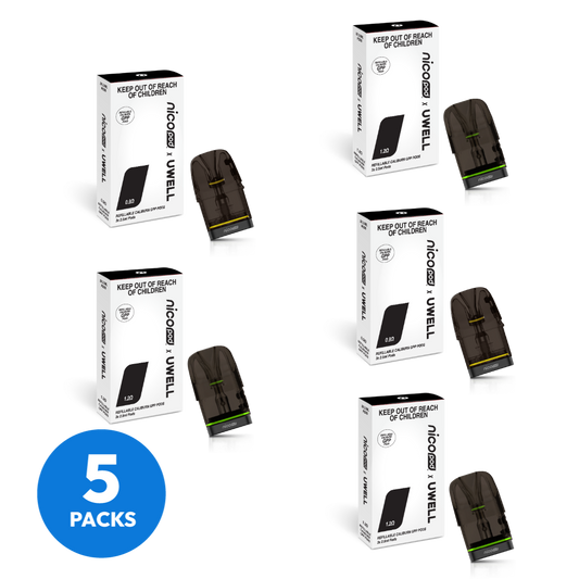 NICOPOD® x UWELL 5 PACK REFILLABLE PODS